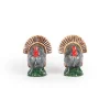Quail Ceramics Turkey Salt & Pepper Shakers- Quail Ceramics