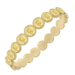 Queen Elizabeth Coin Bangle- Cultural Icons|Bracelets & Bangles