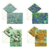 RainCaper Van Gogh Flowers Boxed Notecards- Boxed Cards