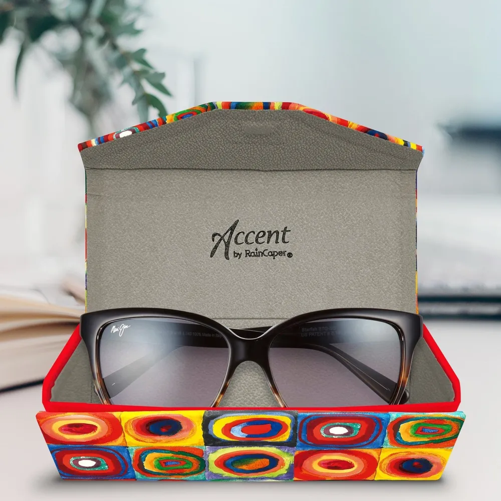 RainCaper Wassily Kandinsky "Circles" Sunglasses Case- Sunglasses & Cases