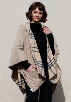 Rainrap (Camel & Plaid)- Rainwear & Umbrellas