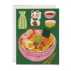 Ramen Bowl Greeting Card- Greeting Cards