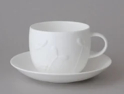 Repeat Repeat Plum Cress Teacup & Saucer- Teacups & Saucers