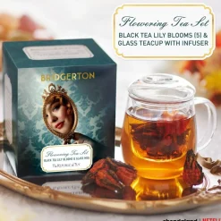 Republic of Tea Bridgerton Flowering Tea Set- Assorted Mugs|Republic Of Tea