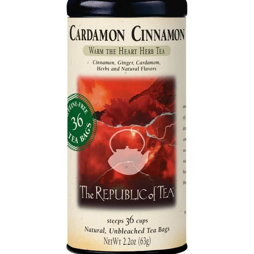Republic of Tea Cardamon Cinnamon Herbal 36s- Republic Of Tea