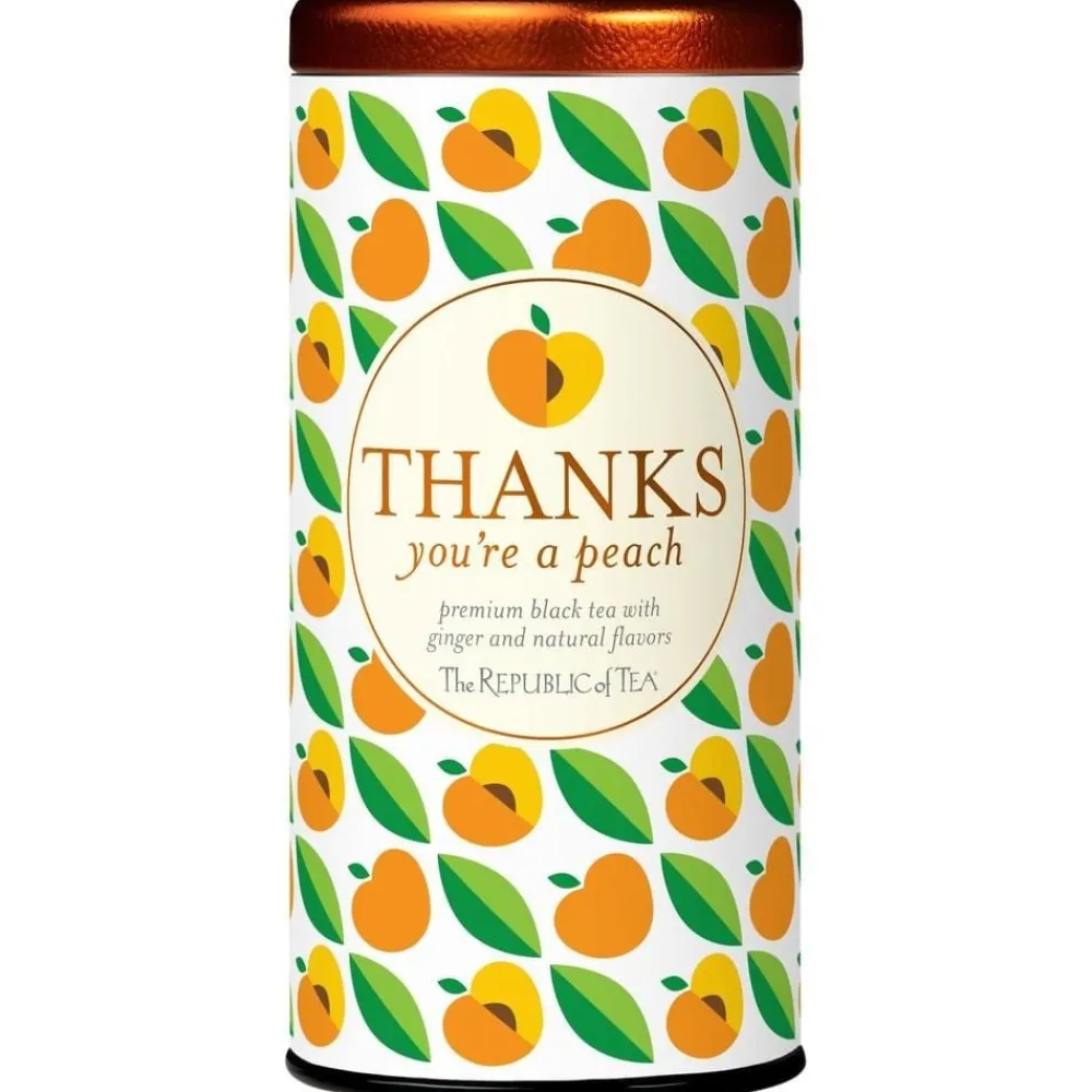 Republic of Tea Thanks! You're a Peach 50s- Republic Of Tea