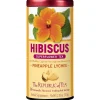 Republic of Tea Hibiscus Pineapple Lychee Herbal 36s- Republic Of Tea