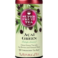 Republic of Tea Super Fruit Acai Green Tea 50s- Republic Of Tea