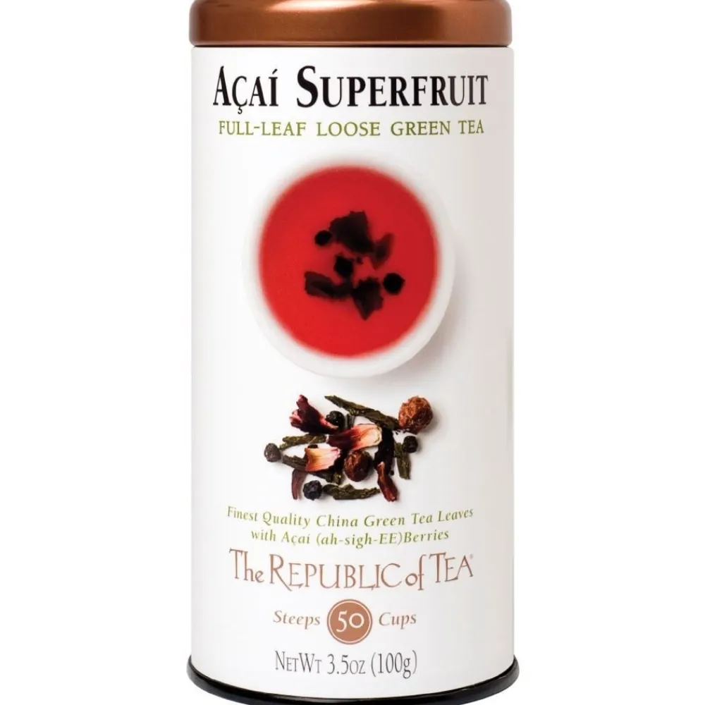 Republic of Tea Acai Green Full Leaf- Republic Of Tea