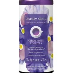 Republic of Tea Beauty Sleep Chamomile Rose Herbal 36s- Republic Of Tea