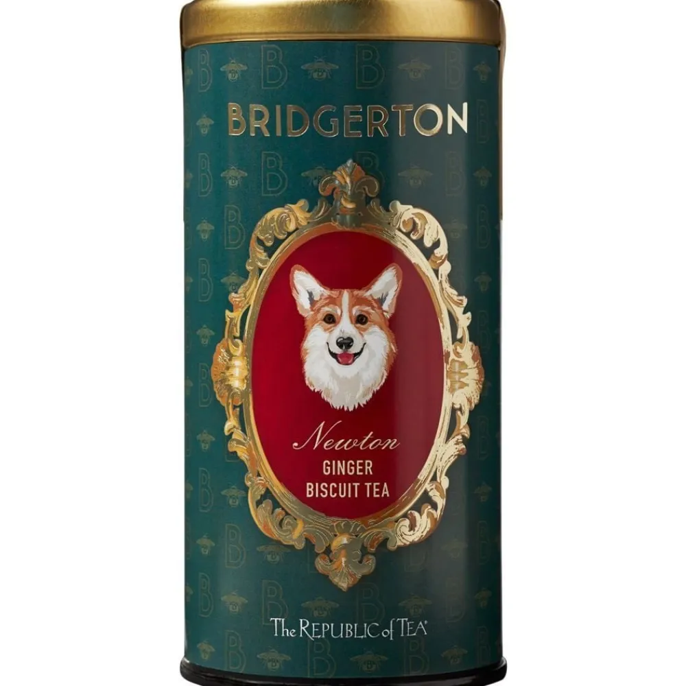 Republic of Tea Bridgerton Newton Ginger Biscuit Rooibos 36s- Cultural Icons|Republic Of Tea