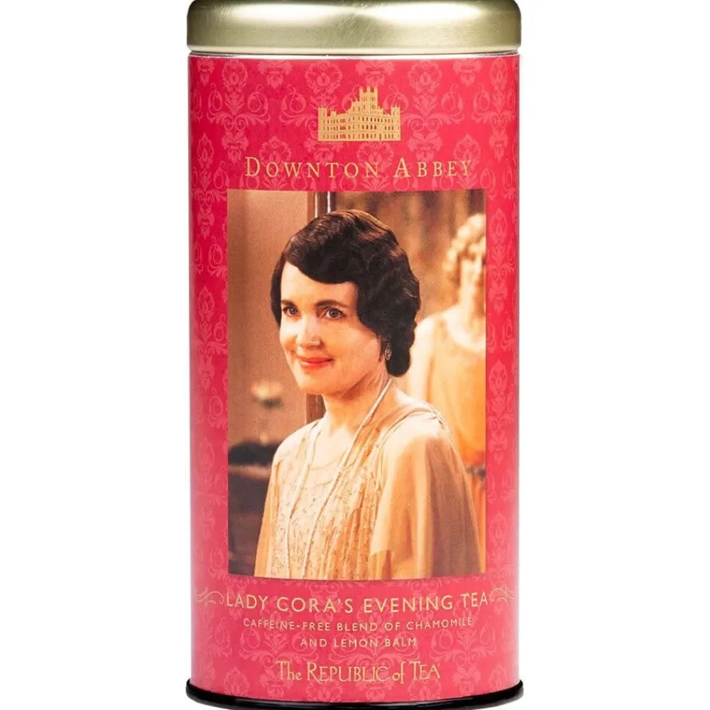 Republic of Tea Downton Abbey Lady Cora's Evening Herbal 36s- Cultural Icons|Republic Of Tea