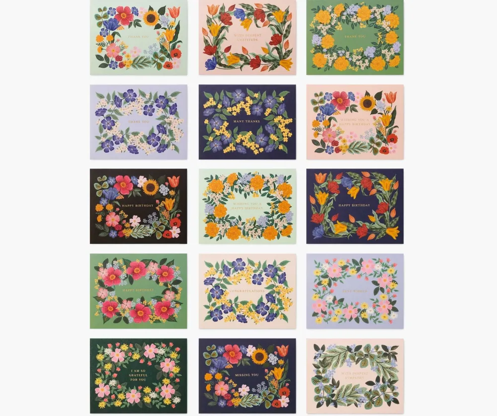 Rifle Paper Co. Blossom Boxed Greeting Cards- Boxed Cards