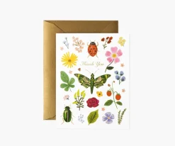 Rifle Paper Co. Curio Thank You Card- Greeting Cards