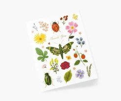 Rifle Paper Co. Curio Thank You Card- Greeting Cards