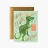 Rifle Paper Co. Dino-Mite Birthday Card- Greeting Cards