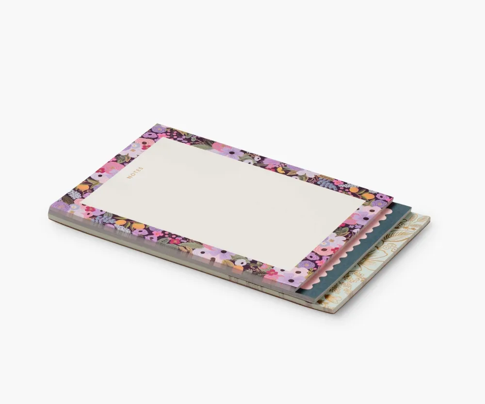Rifle Paper Co. Garden Party Tiered Notepad- Journals & Other Stationery