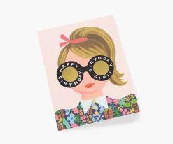 Rifle Paper Co. Meadow Birthday Girl Birthday Card- Greeting Cards