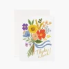 Rifle Paper Co. Thanks a Bunch Card- Greeting Cards