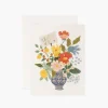Rifle Paper Co. Thinking of You Bouquet Card- Greeting Cards