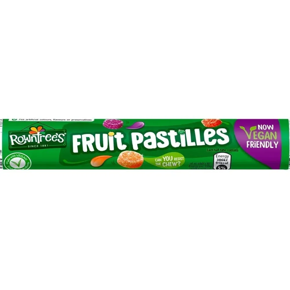 Rowntree's Fruit Pastilles Roll- Sweets