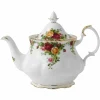 Royal Albert Old Country Roses Teapot- Teapots