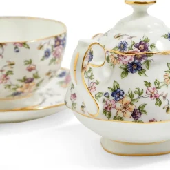 Royal Albert 100 Years of 1940 English Chintz Tea for One- Tea For One|Teapots