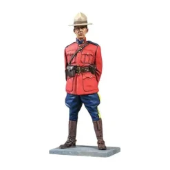 Royal Canadian Mounted Police, Male Trooper Figurine- W. Britain Miniatures