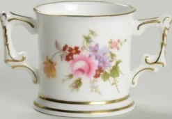 Royal Crown Derby Jubilee Posy Loving Cup, version 2- Royal Crown Derby China
