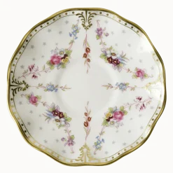 Royal Crown Derby Royal Antoinette Teacup & Saucer- Royal Crown Derby China|Teacups & Saucers