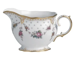 Royal Crown Derby Royal Antoinette Cream Jug- Royal Crown Derby China|Creamers & Sugar Bowls