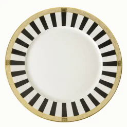 Royal Crown Derby Satori Black Dinner Plate- Royal Crown Derby China