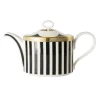 Royal Crown Derby Satori Black Teapot- Royal Crown Derby China|Teapots