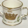 Royal Crown Derby Prince George Miniature Loving Cup- Royal Crown Derby China