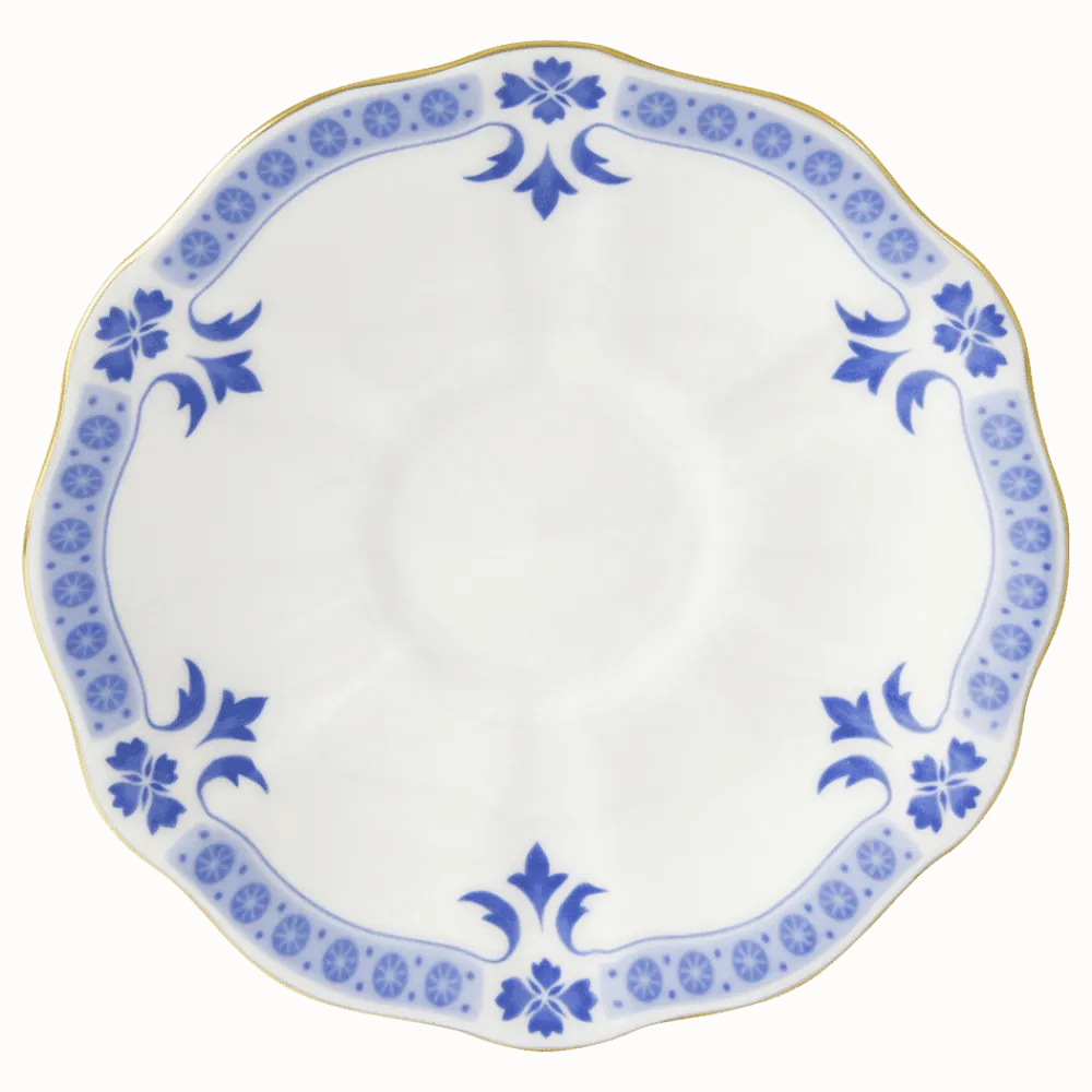 Royal Crown Derby Grenville Teacup & Saucer- Royal Crown Derby China|Teacups & Saucers