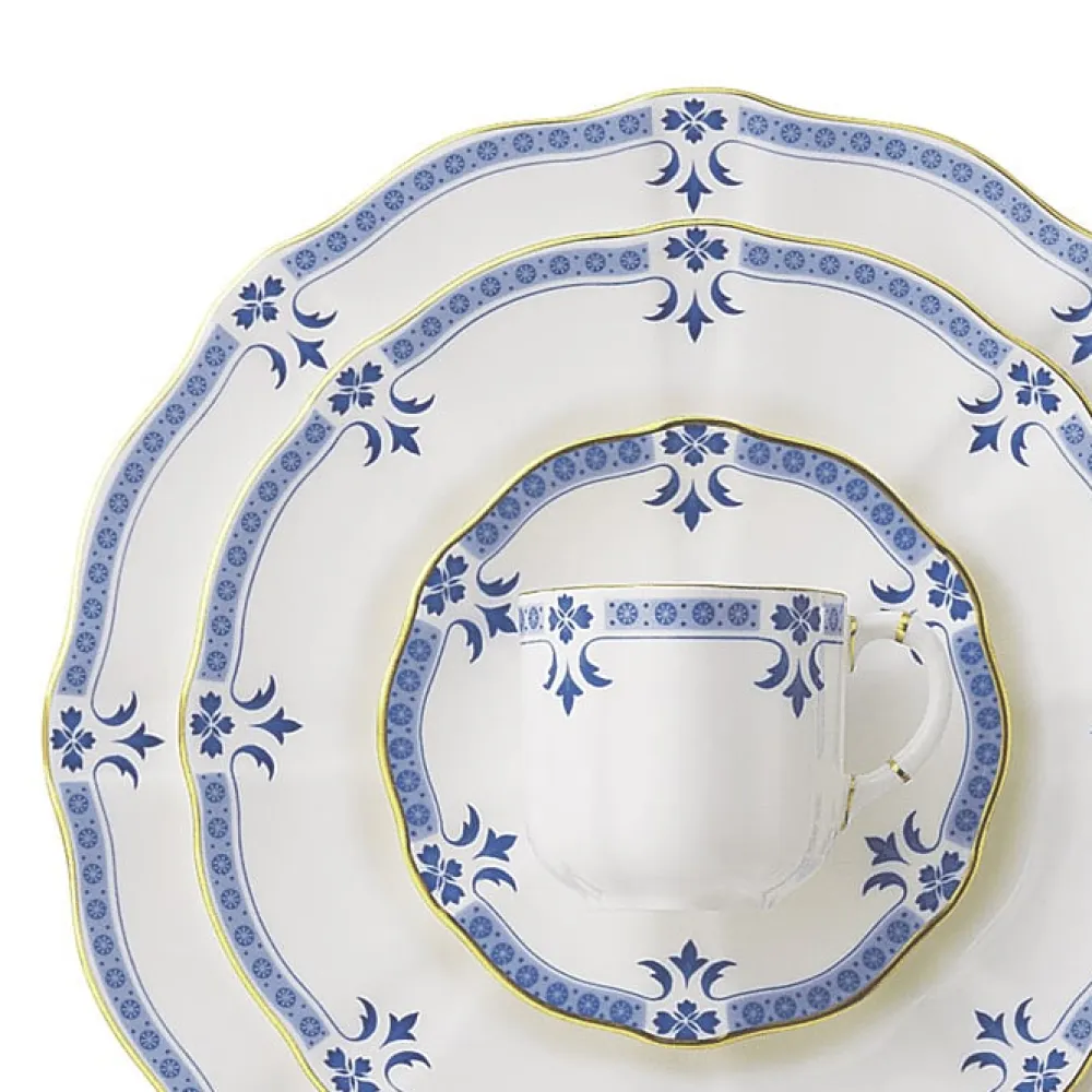 Royal Crown Derby Grenville Teacup & Saucer- Royal Crown Derby China|Teacups & Saucers