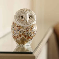 Royal Crown Derby Winter Owl- Home Accents|Royal Crown Derby Figurines