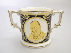 Royal Crown Derby Churchill Loving Cup- Cultural Icons|Royal Crown Derby China