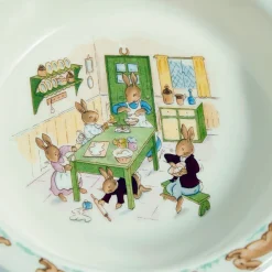 Royal Doulton Bunnykins 2-Piece Baby Set (Bowl & Two Handled Mug)- Children's Tabletop