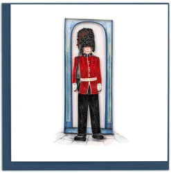 Royal Guard Quilled Greeting Card- Greeting Cards