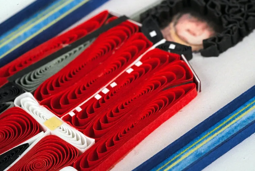 Royal Guard Quilled Greeting Card- Greeting Cards