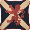 Saint Andrew's Cross 12" Square Small Pillow- Throws & Pillows