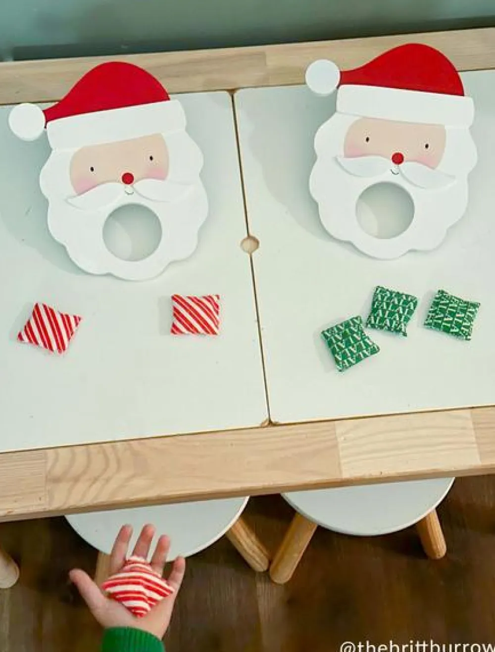 Santa Bag Toss Game- Toys