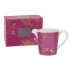 Sara Miller London Sara Miller Chelsea Collection Pink Cream Jug- Creamers & Sugar Bowls