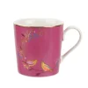 Sara Miller London Sara Miller Chelsea Collection Pink Birds Mug- Assorted Mugs