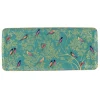 Sara Miller London Sara Miller Chelsea Collection Green Birds Sandwich Tray- Trays|Tea Trays