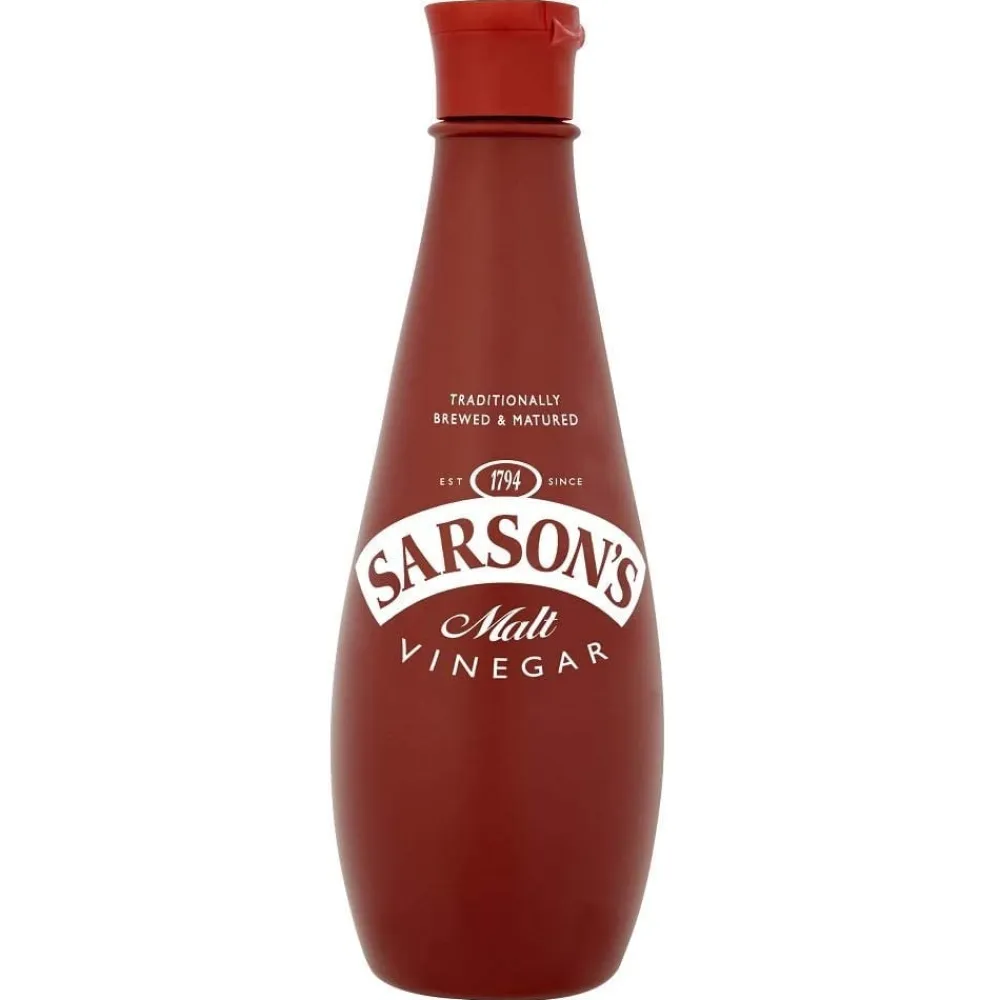 Sarson's Malt Vinegar Plastic Bottle 300ml- Groceries