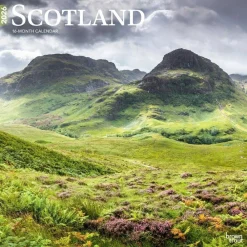 Scotland 2026 Square Wall Calendar- Calendars