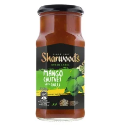 Sharwood's Mango with Chilli Chutney- Curries, Chutneys & Pickles