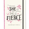 She is Fierce Shakespeare Notebook- Journals & Other Stationery